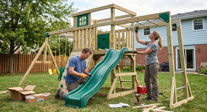 Playground Set Assembly in Arvada, CO