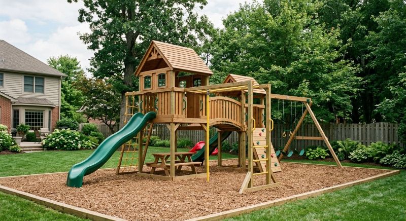 Jungle Gym Installation in Alpharetta, GA