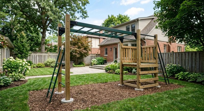 Monkey Bars Installation in Conroe, TX