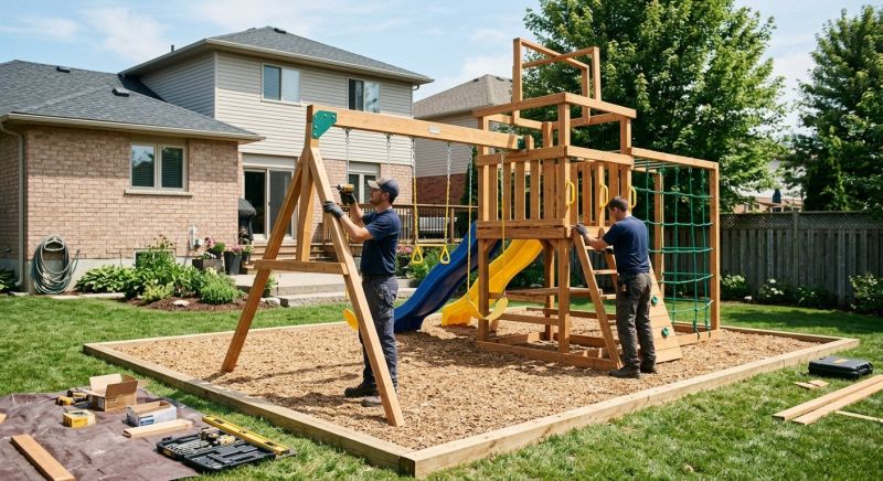 Play Equipment Installation in Conroe, TX