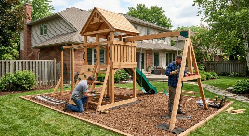 Play Set Installation in Longmont, CO
