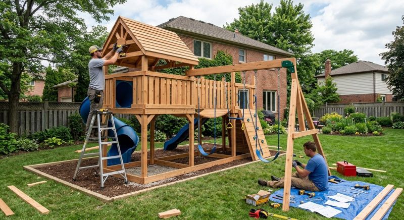 Play Set Installation in Kansas City, KS