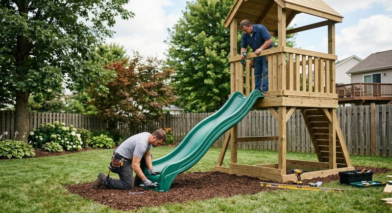 Playground Installation in Denver, CO