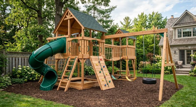 Playground Installation in Longmont, CO