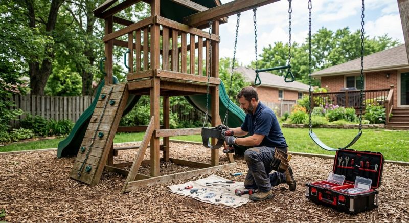 Playset Repair in Alpharetta, GA