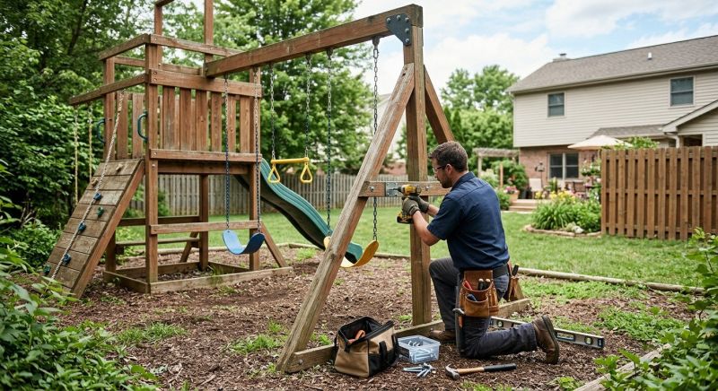 Playset Repair in Denver County, CO