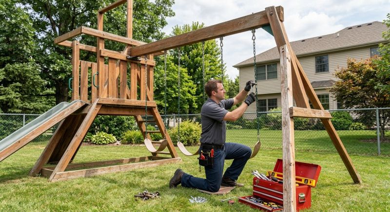 Swing Set Repair in Boulder, CO