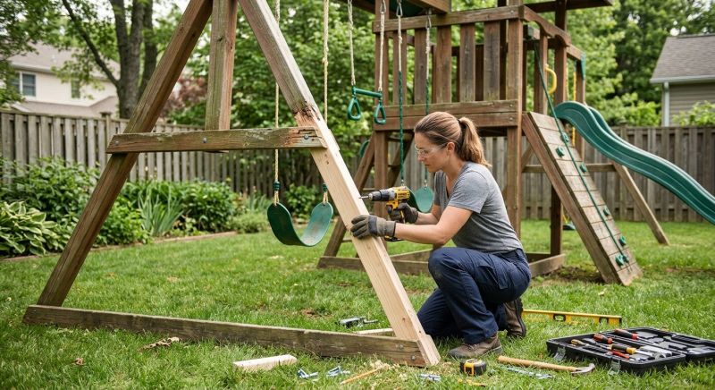 Swing Set Repair in Denver County, CO