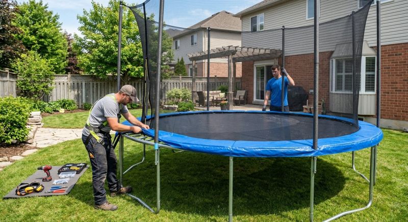 Trampoline Installation in Arvada, CO